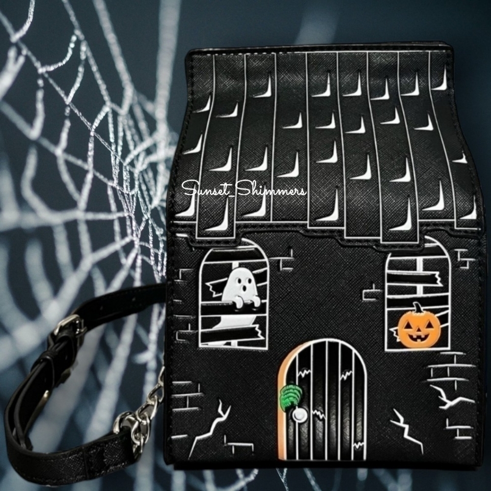 Halloween Pumpkin Spice Latte Starbucks Coffee Style Crossbody Bag Purse NEW - Picture 9 of 9
